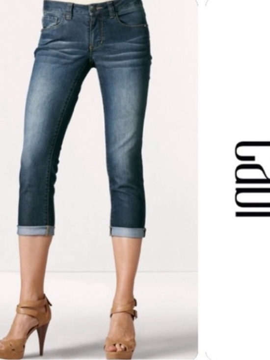 CAbi Denim - CAbi Johnny Crop Jeans Style 764 size 6